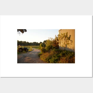 Driveway  - Magpie Springs -Adelaide Hills Wine Region - Fleurieu Peninsula by South Australian artist Avril Thomas Posters and Art